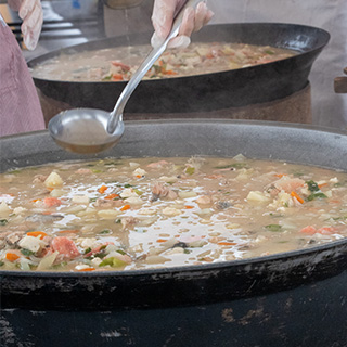 これまでの味覚の祭典の様子