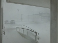 平成24年4月4日稚内市内での暴風雪の写真その4
