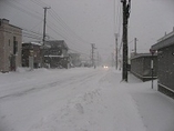 平成25年12月15日稚内市内での暴風雪の写真その1