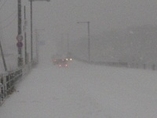 平成25年12月15日稚内市内での暴風雪の写真その4