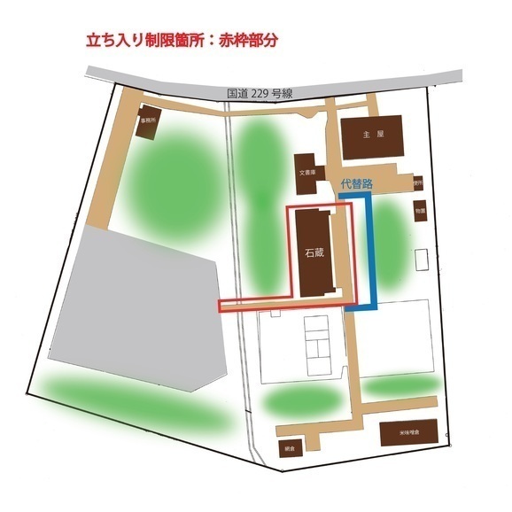 立入制限箇所