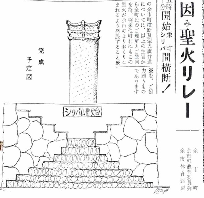 写真:茂入山の水産博物館に展示される弁財船(昭和43年12月15日の新聞記事から)